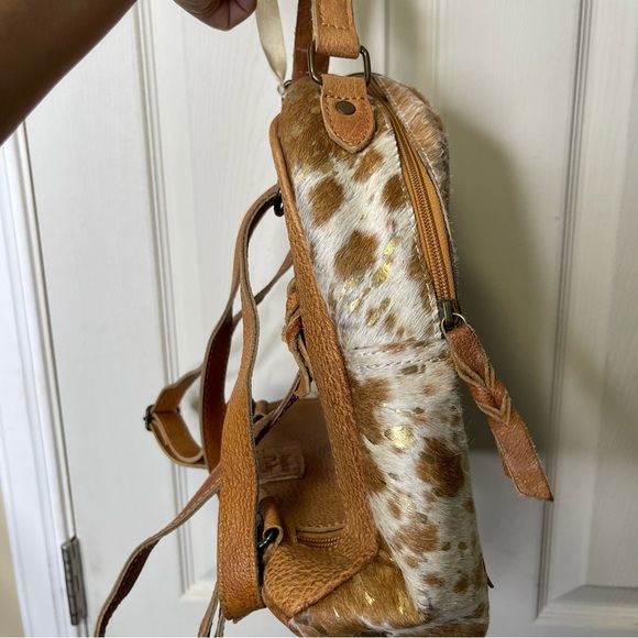 American Darling Cowhide Genuine Leather Backpack main image 11